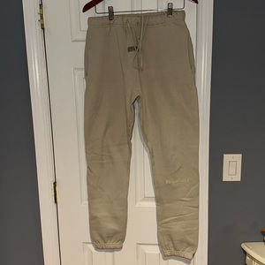 Fear of God Essentials Tan Sweatpants